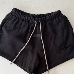 Essentials Women's Athletic Black Shorts